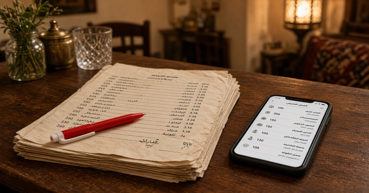 Digital vs printed menus: when an update costs a reprint