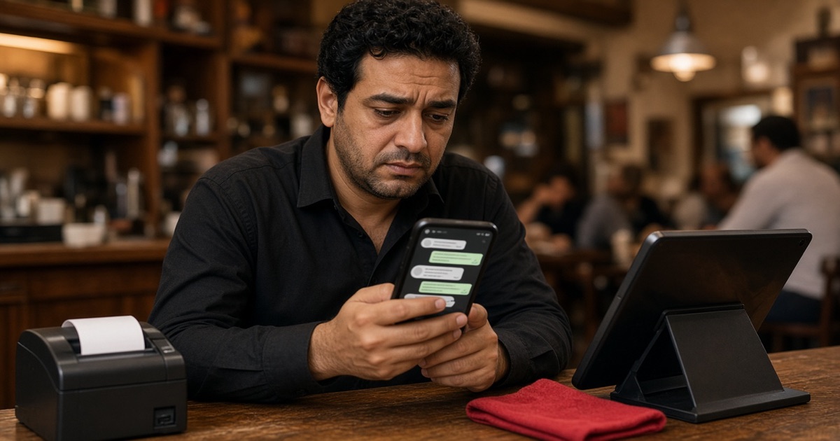 WhatsApp orders: when they are enough, and when a board is calmer